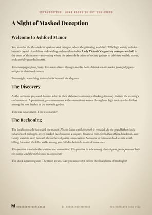 Introduction script — sample from another game