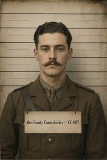 AI-generated police mugshot of a fictional suspect from The Bonesaw Vespers