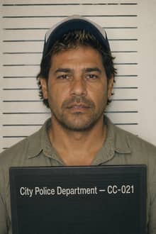 AI-generated police mugshot of a fictional suspect from Cold Open, 2003