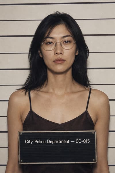 Brittany Park — AI-generated mugshot of a fictional suspect