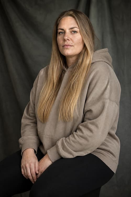 Sasha Lindqvist — AI-generated portrait of a fictional victim