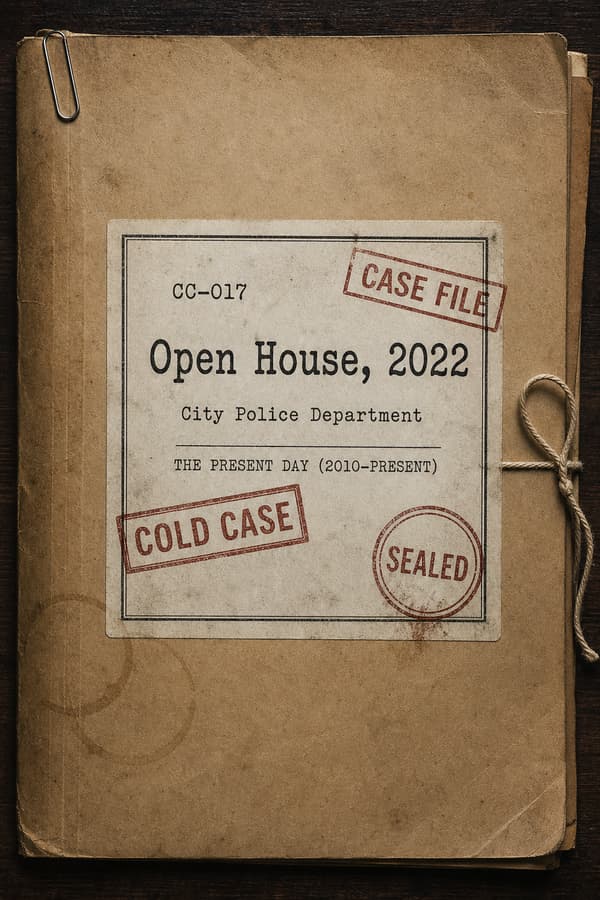 Open House, 2022 case file cover