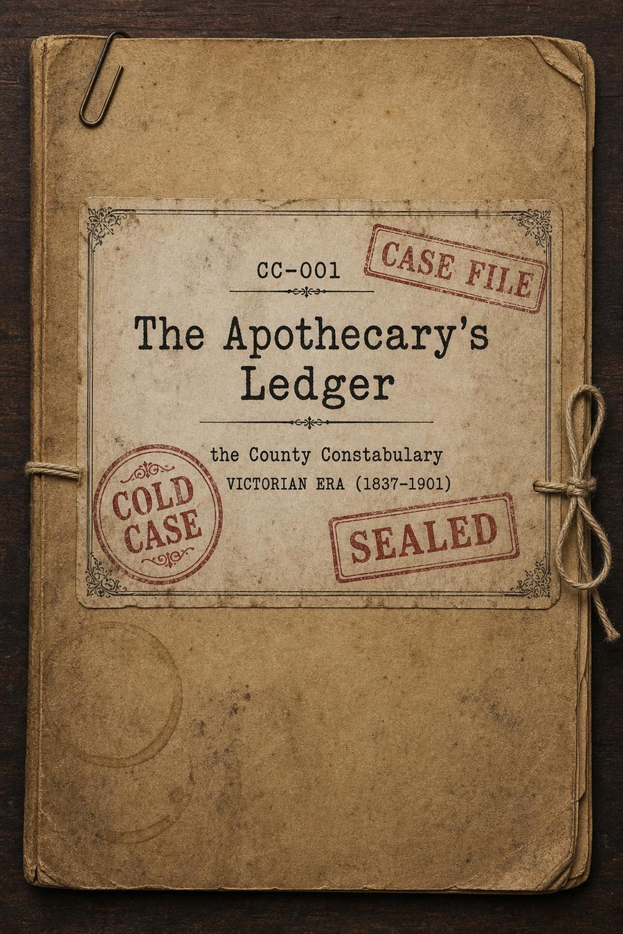 The Apothecary's Ledger — case file cover